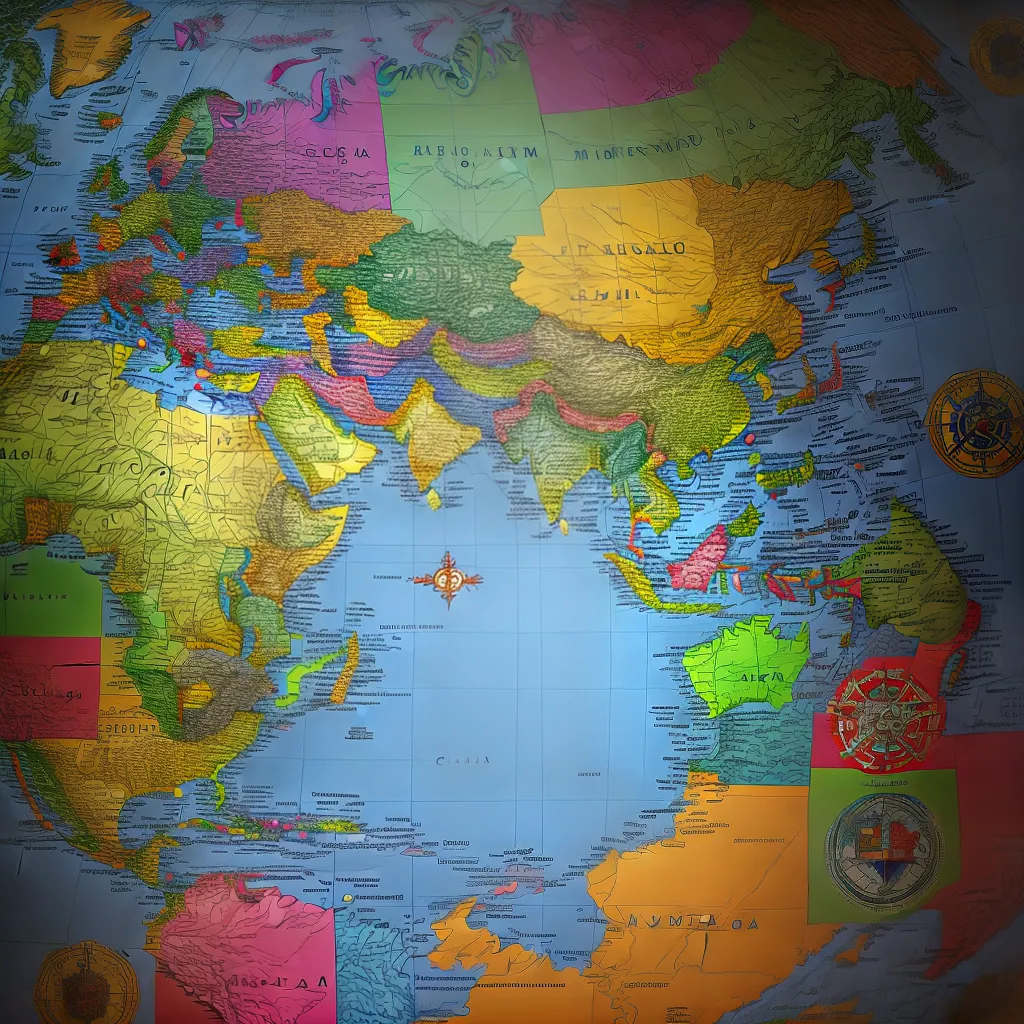 mapa mundial redes legais globais