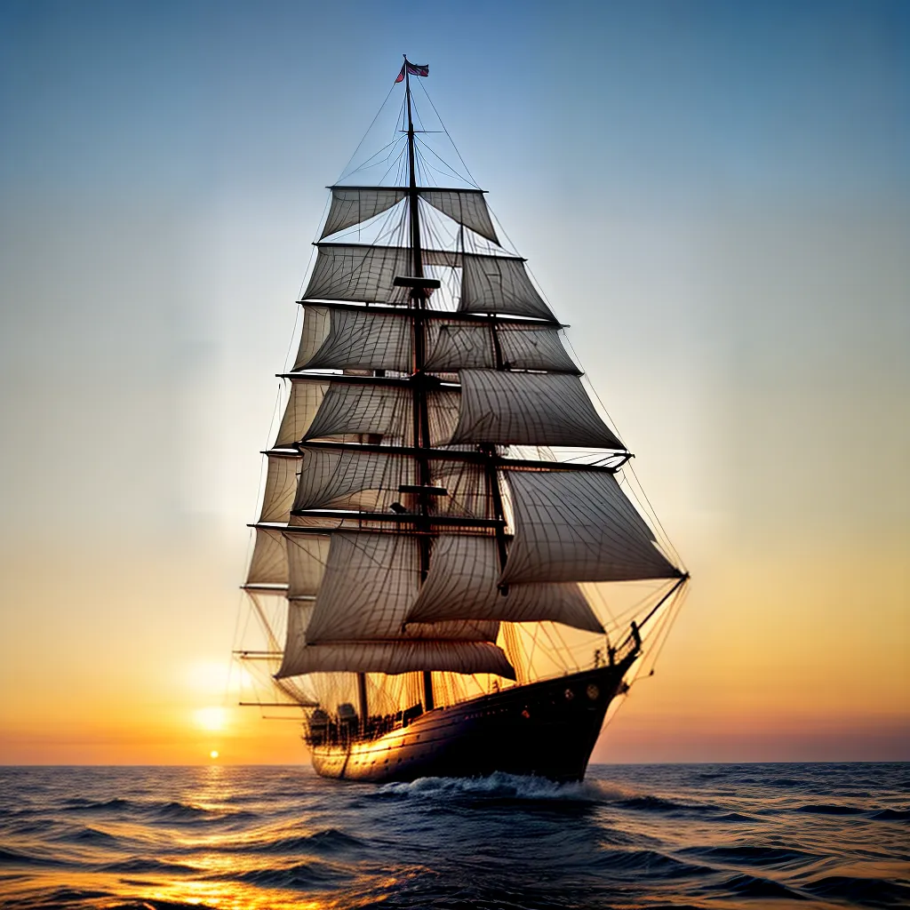 navio veleiro por do sol aventura navio veleiro por do sol aventura