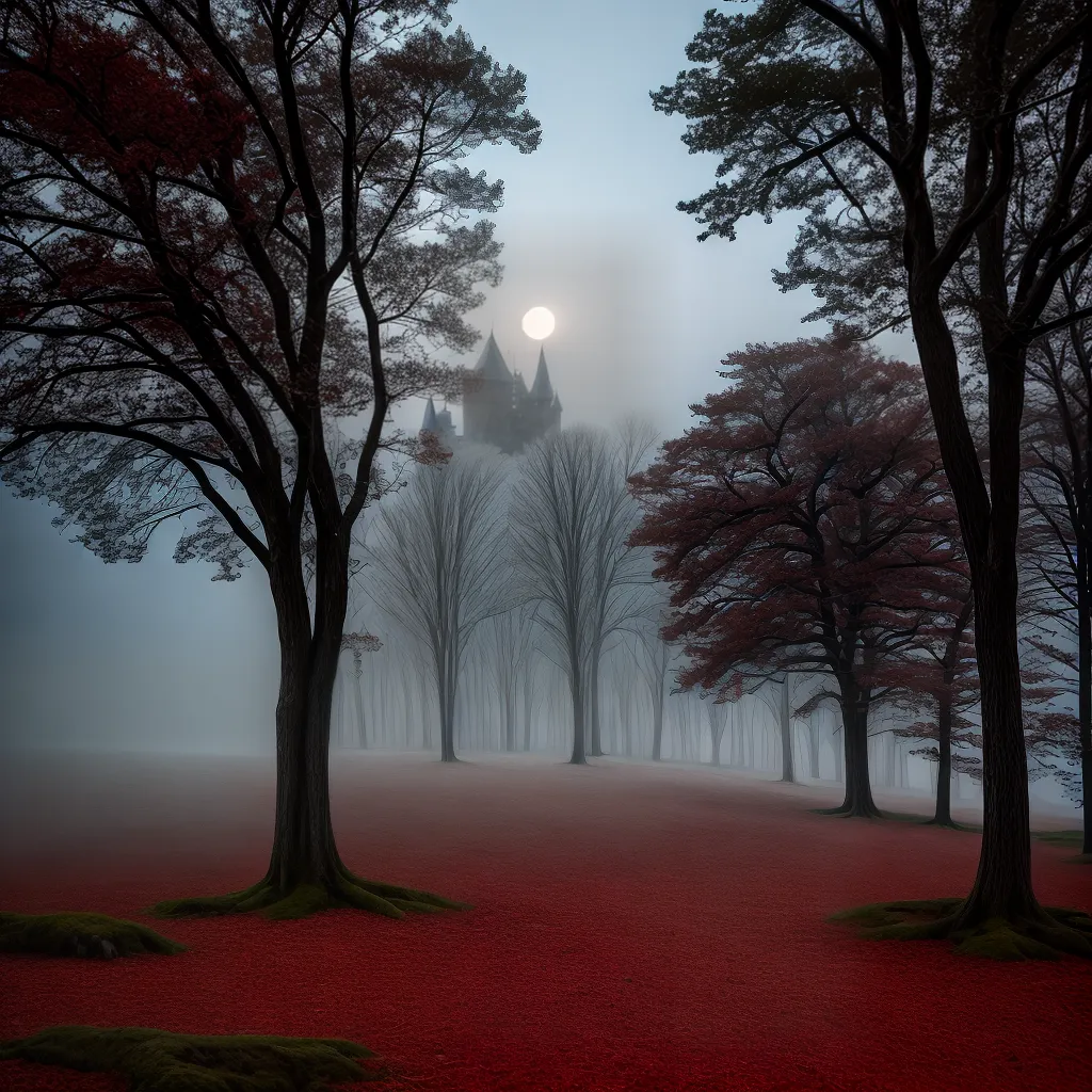 floresta misteriosa castelo lua criaturas floresta misteriosa castelo lua criaturas