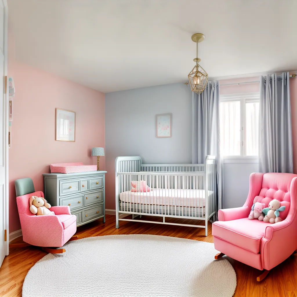 quarto bebe pastel crib nuvens estrelas