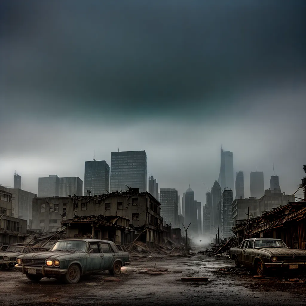 cidade pos apocaliptica sobrevivente zumbis