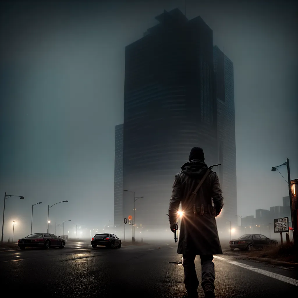 cidade pos apocaliptica nevoeiro sobrevivente