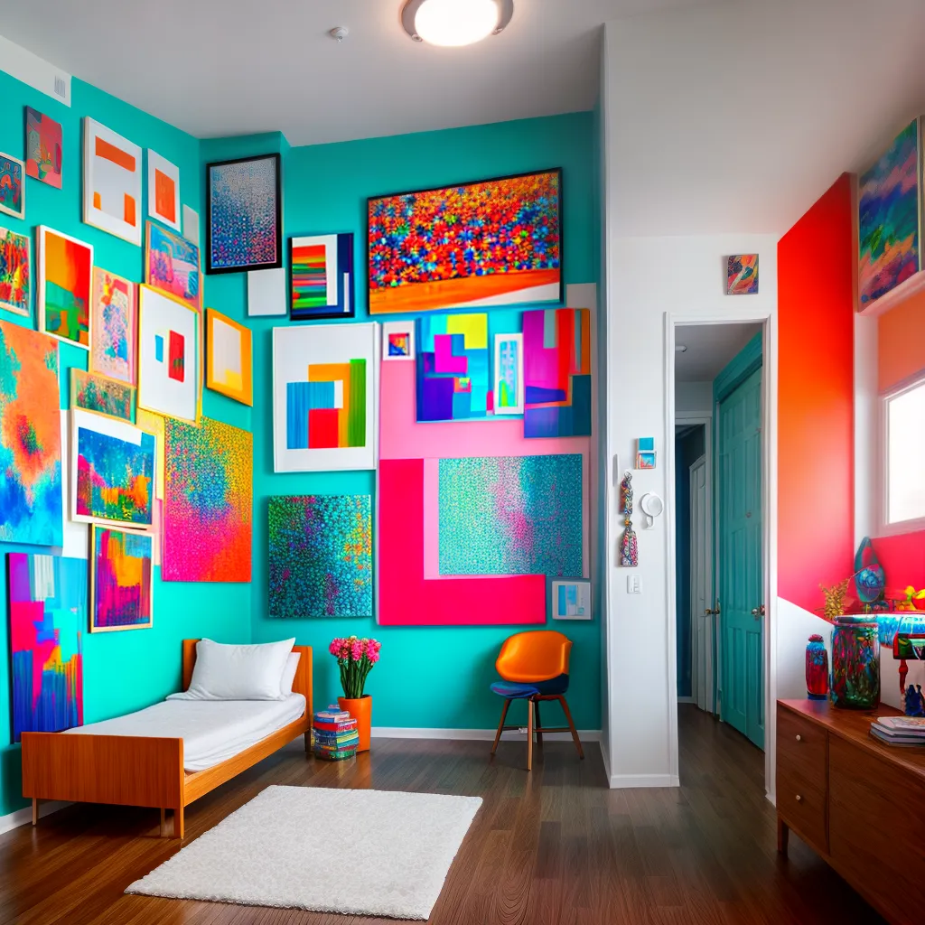 estudio arte colorido criativo