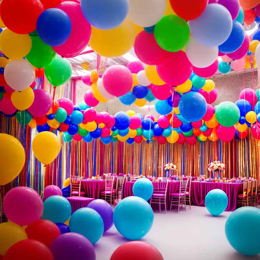 espaco decorado colorido festivo 1