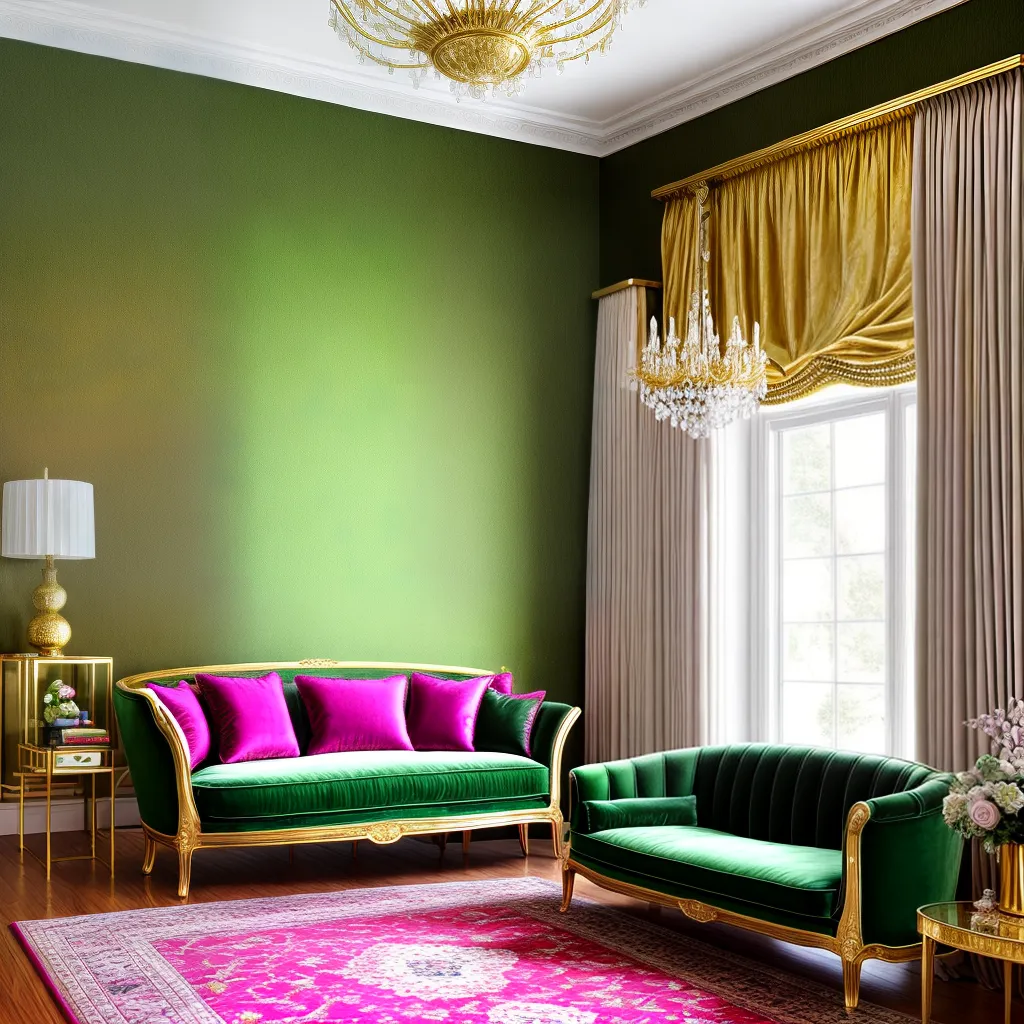 sala veludo verde sofa ouro cristal sala veludo verde sofa ouro cristal
