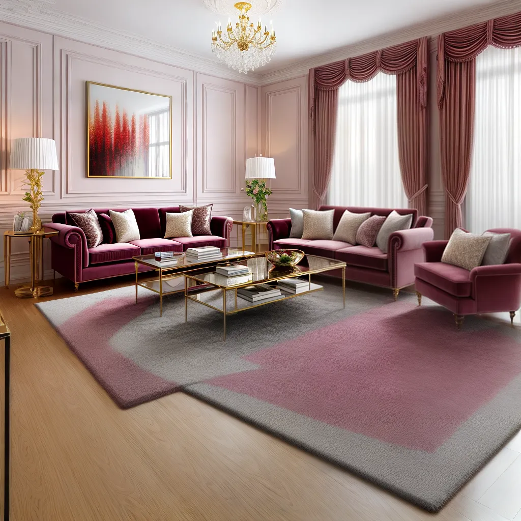 sala glamurosa veludo luxo decoracao