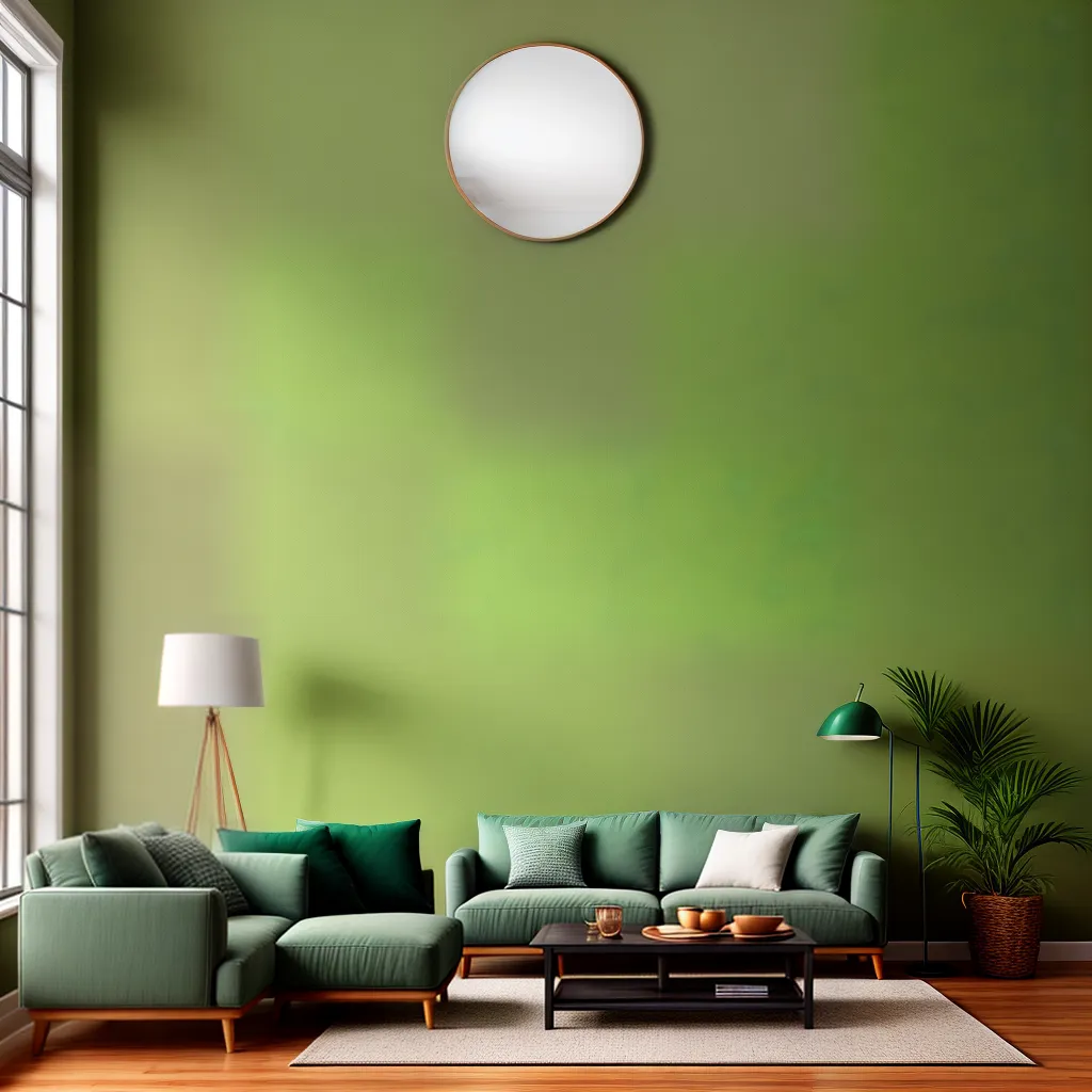 sala natureza paleta cores serena