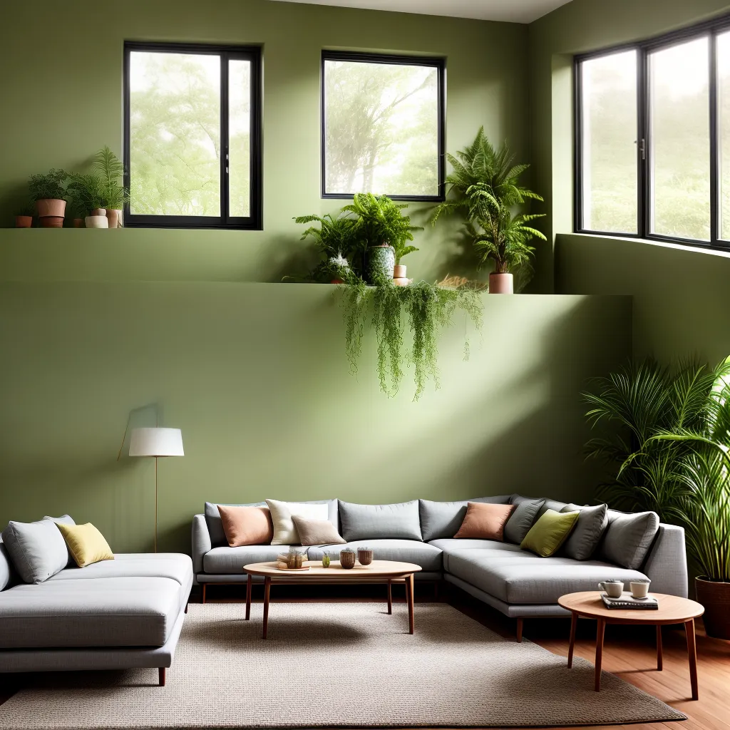 sala terrosa sofa bege janela