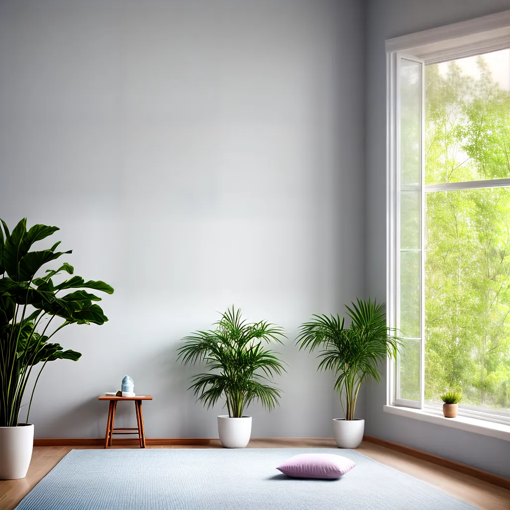estudio yoga pastel luz natureza