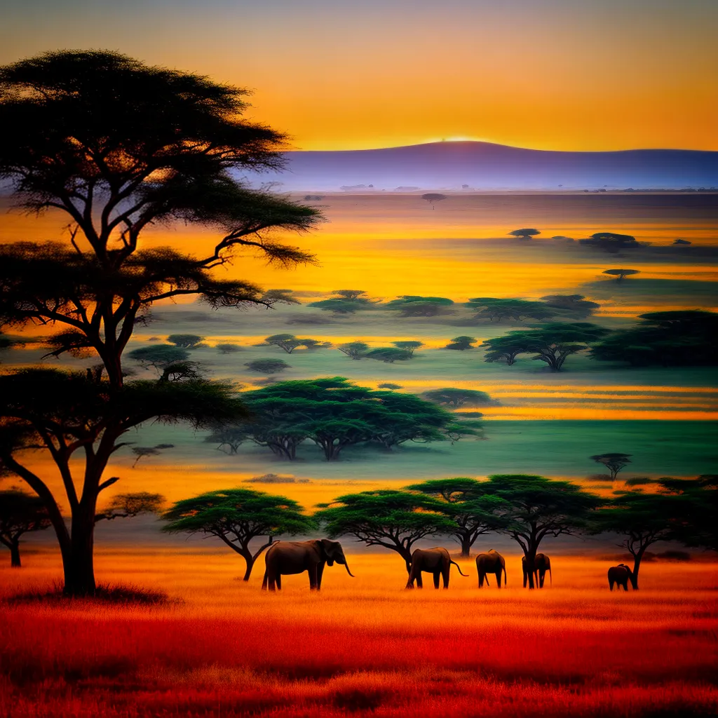 papel de parede por do sol africano 3 papel de parede por do sol africano 3