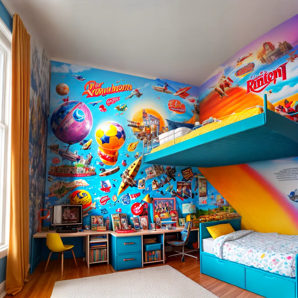 quarto infantil cinema magico