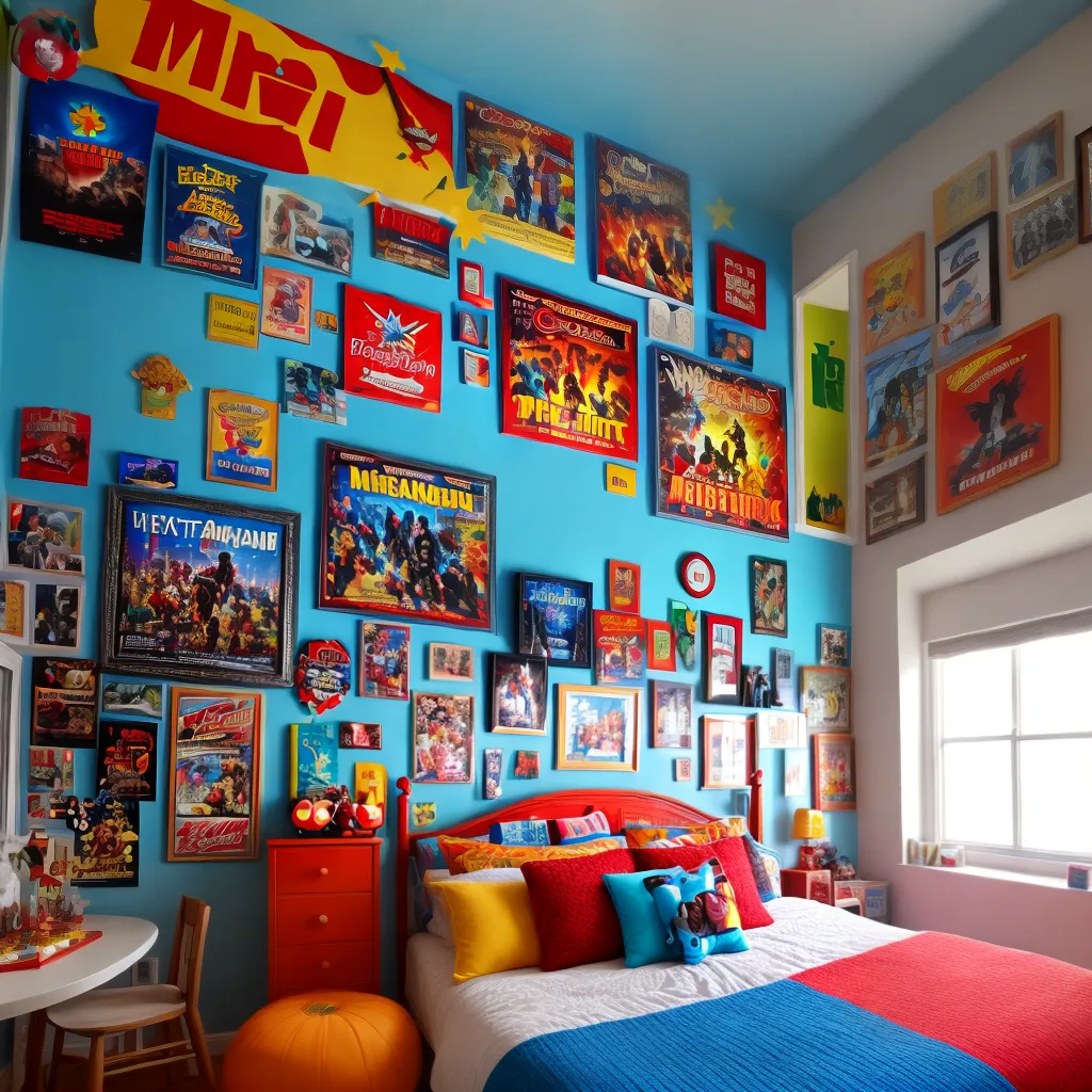 quarto infantil tema cinema 1