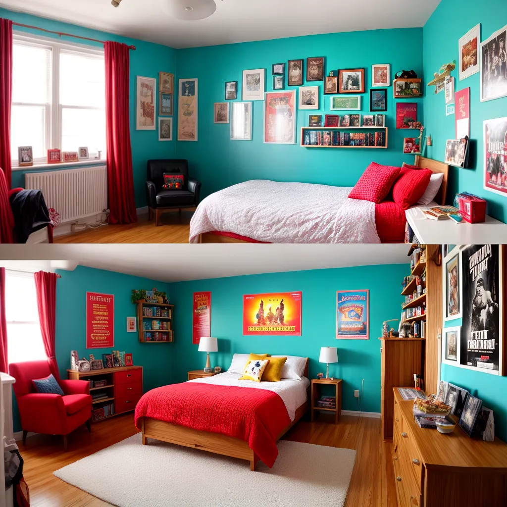 quarto infantil cinema divertido