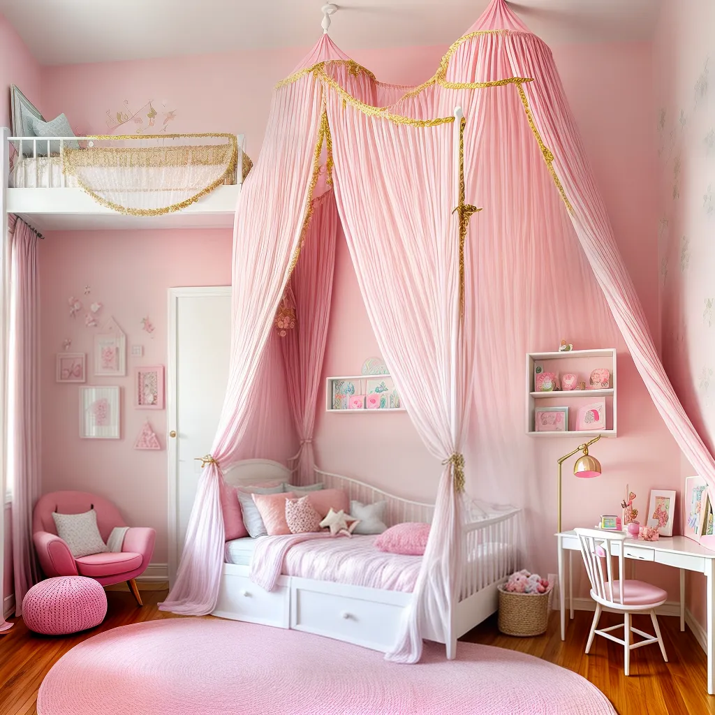 quarto meninas encantador fadas leitura