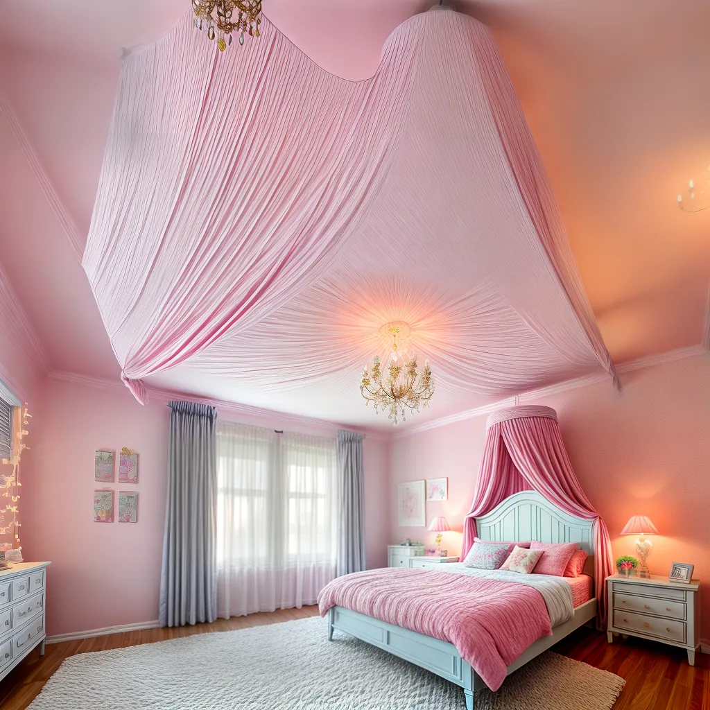 quarto menina sonhador pastel flores
