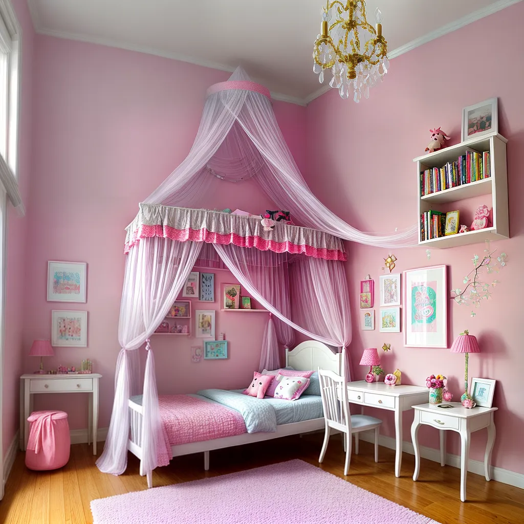 quarto infantil meninas tema fadas