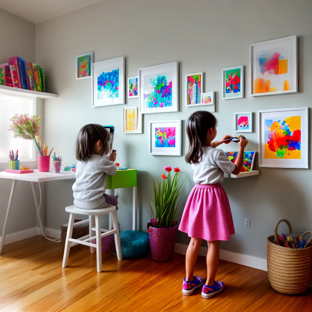 playroom criativo arte artista alegria