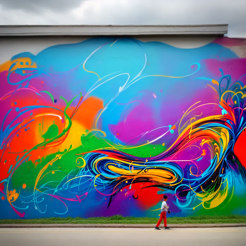 mural grafite colorido arte urbana 3 mural grafite colorido arte urbana 3