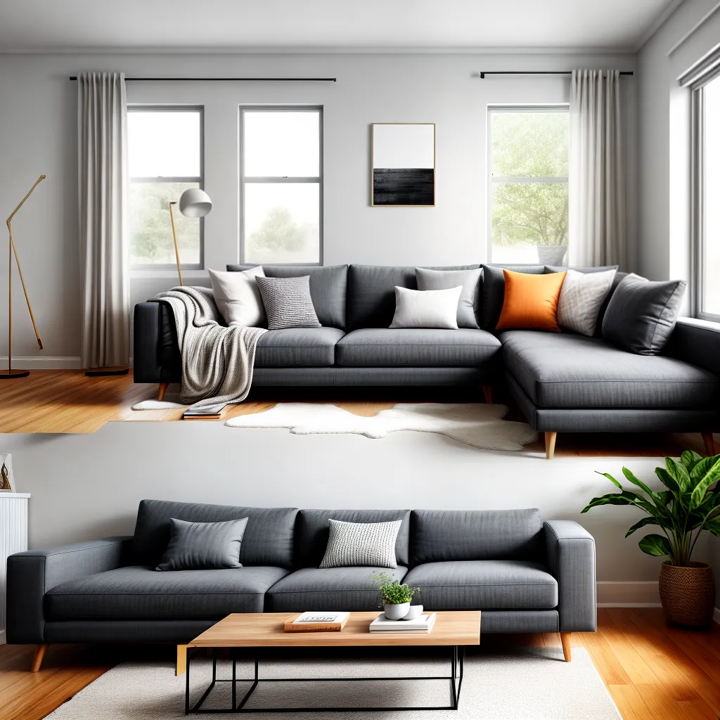 sala estar moderna sofa arte 2