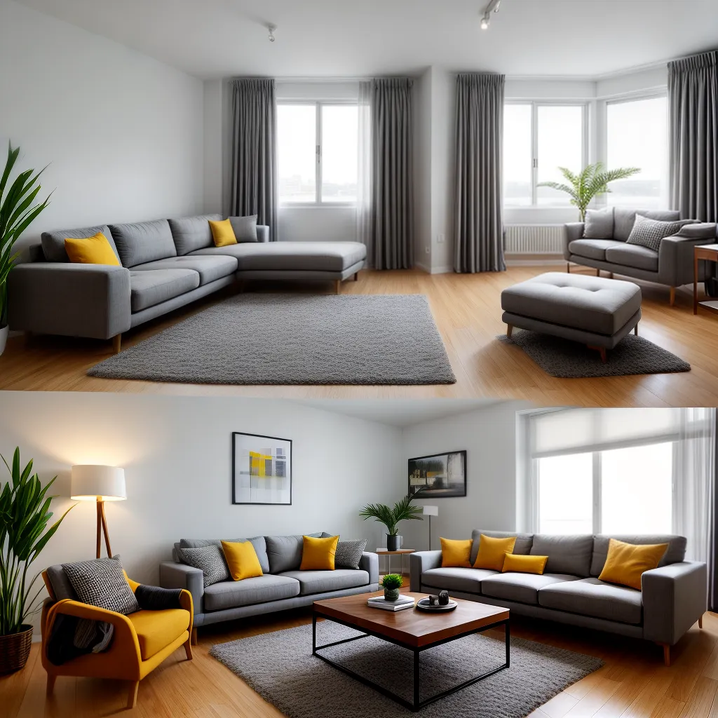 sala estar moderna sofa arte 3