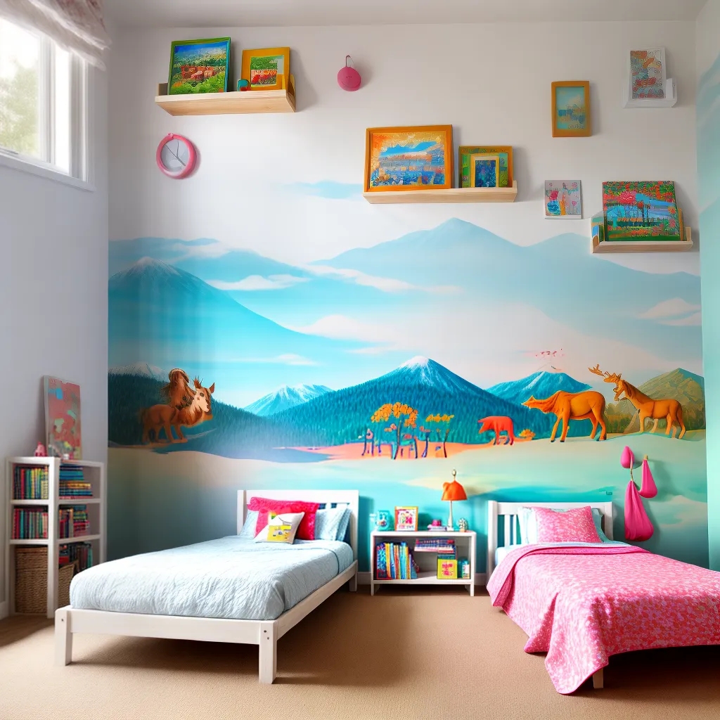 quarto infantil personalizado mural colorido quarto infantil personalizado mural colorido