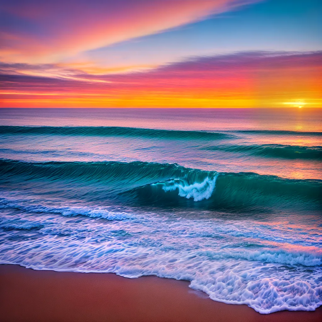 por do sol praia vibrante tranquilidade 1 por do sol praia vibrante tranquilidade 1