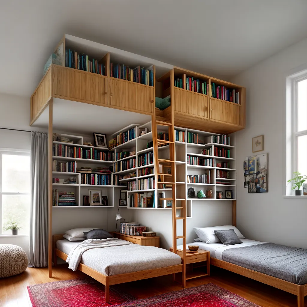 quarto infantil livros contos encanto