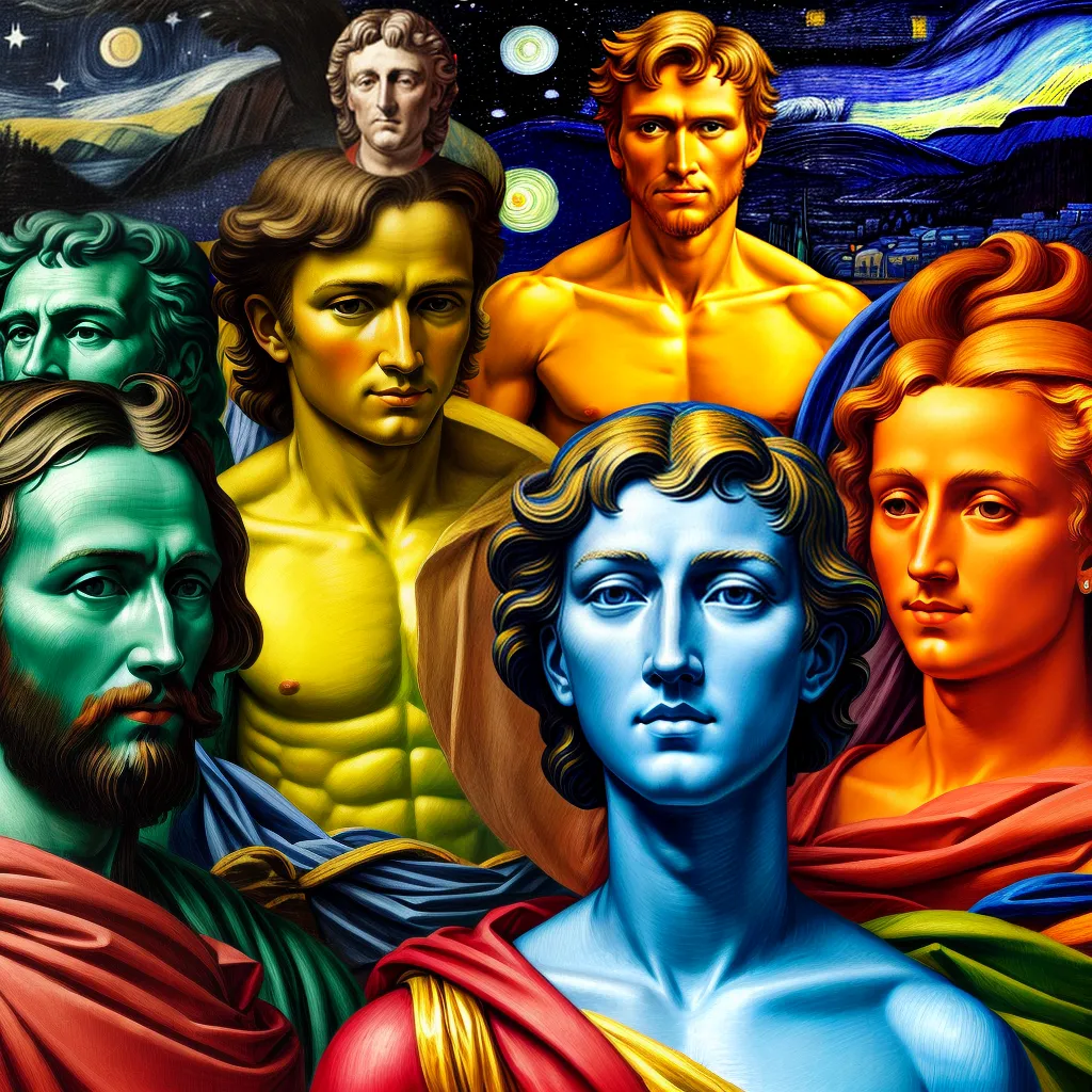 colagem obras arte historia vibrante colagem obras arte historia vibrante
