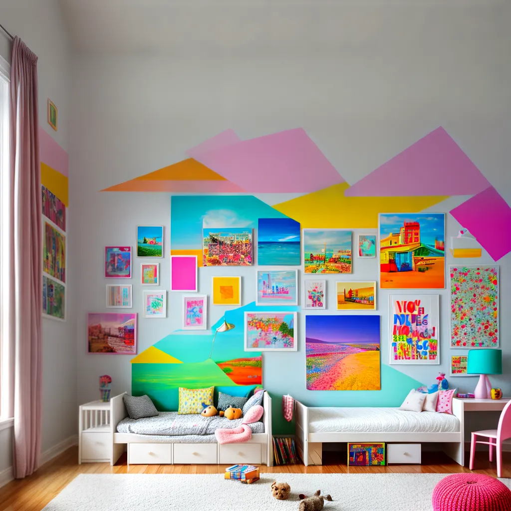 quarto infantil colorido decoracao alegria