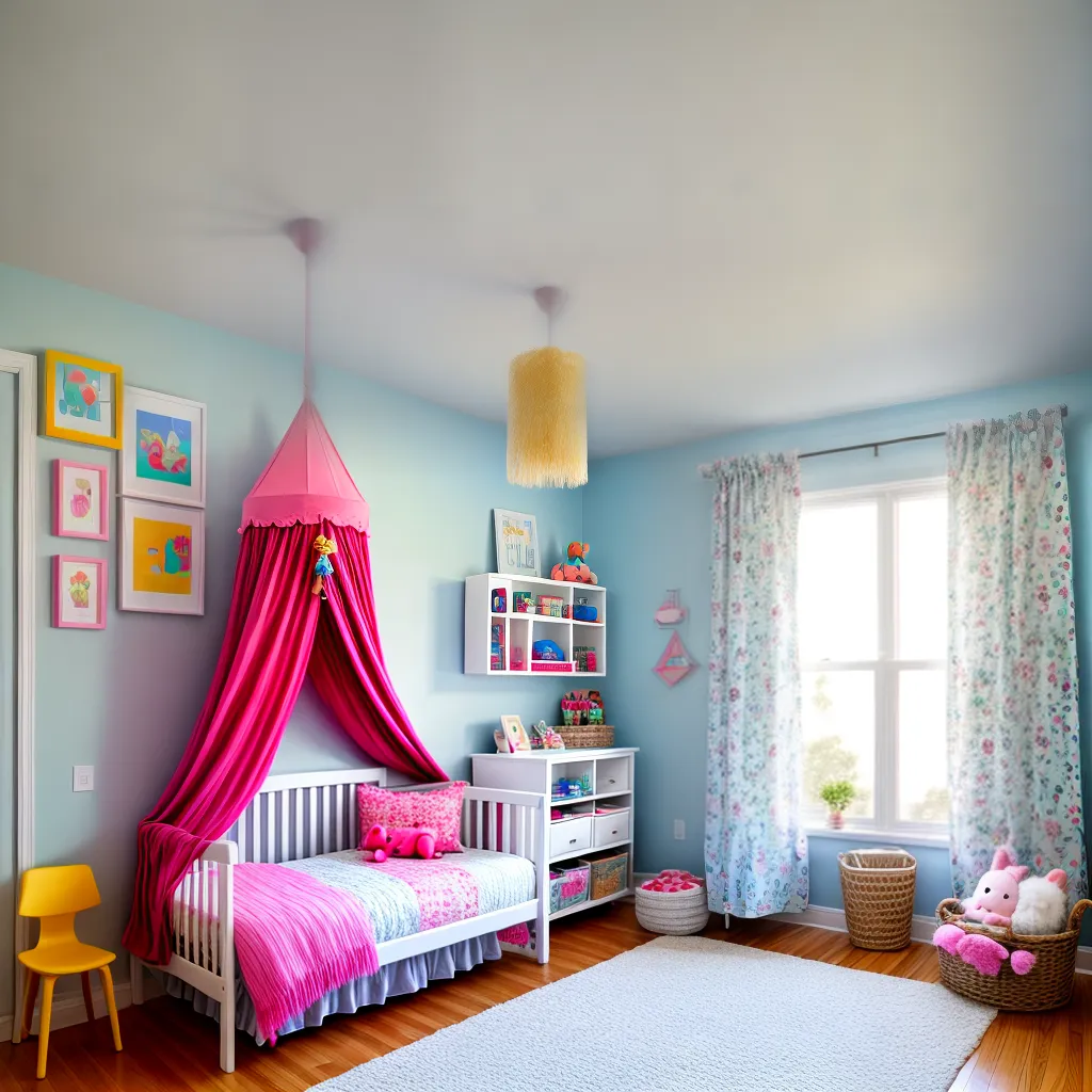 quarto infantil animais decoracao divertida