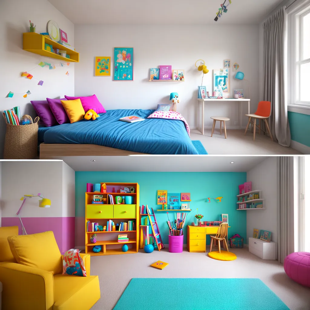 quarto infantil divertido decoracao crianca