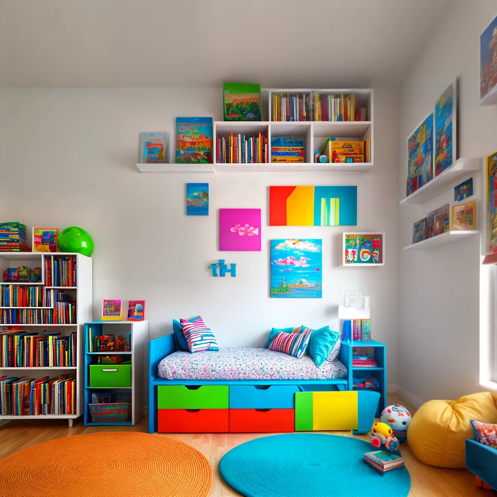 quarto infantil divertido decoracao brinquedos