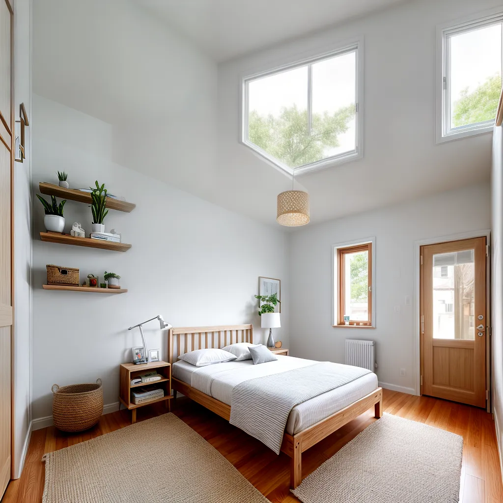 quarto infantil sereno minimalista 7