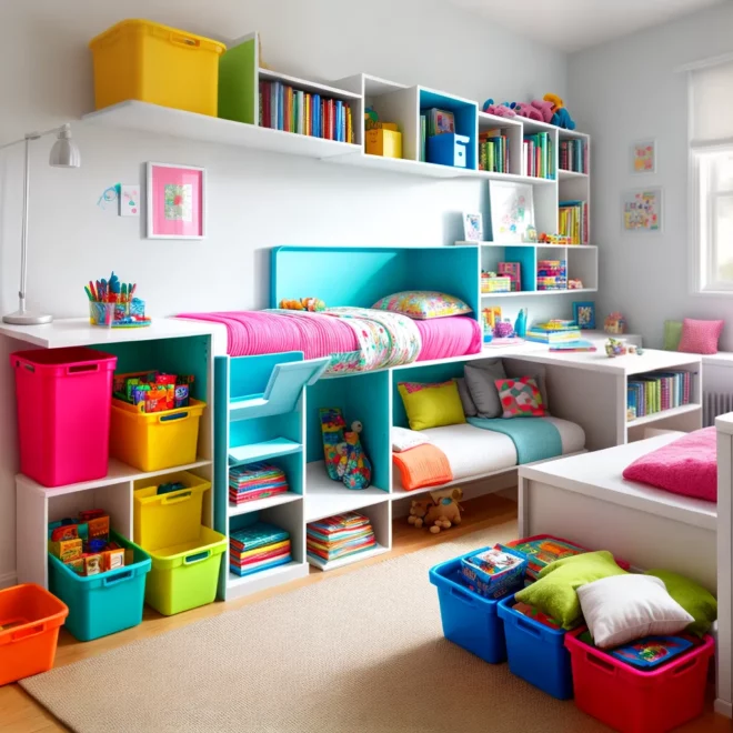 quarto infantil organizado colorido quarto infantil organizado colorido