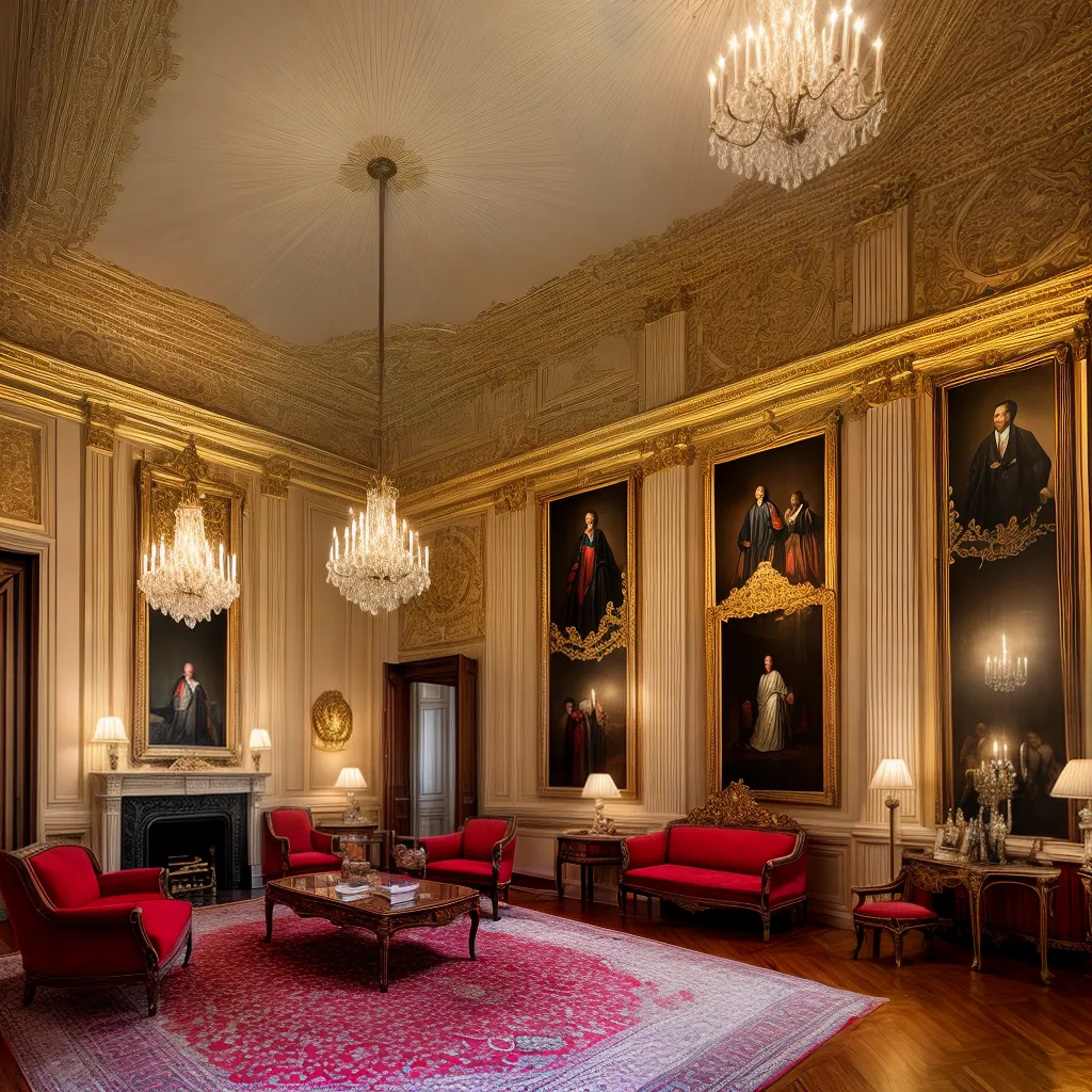 sala estar classica lustre antigo