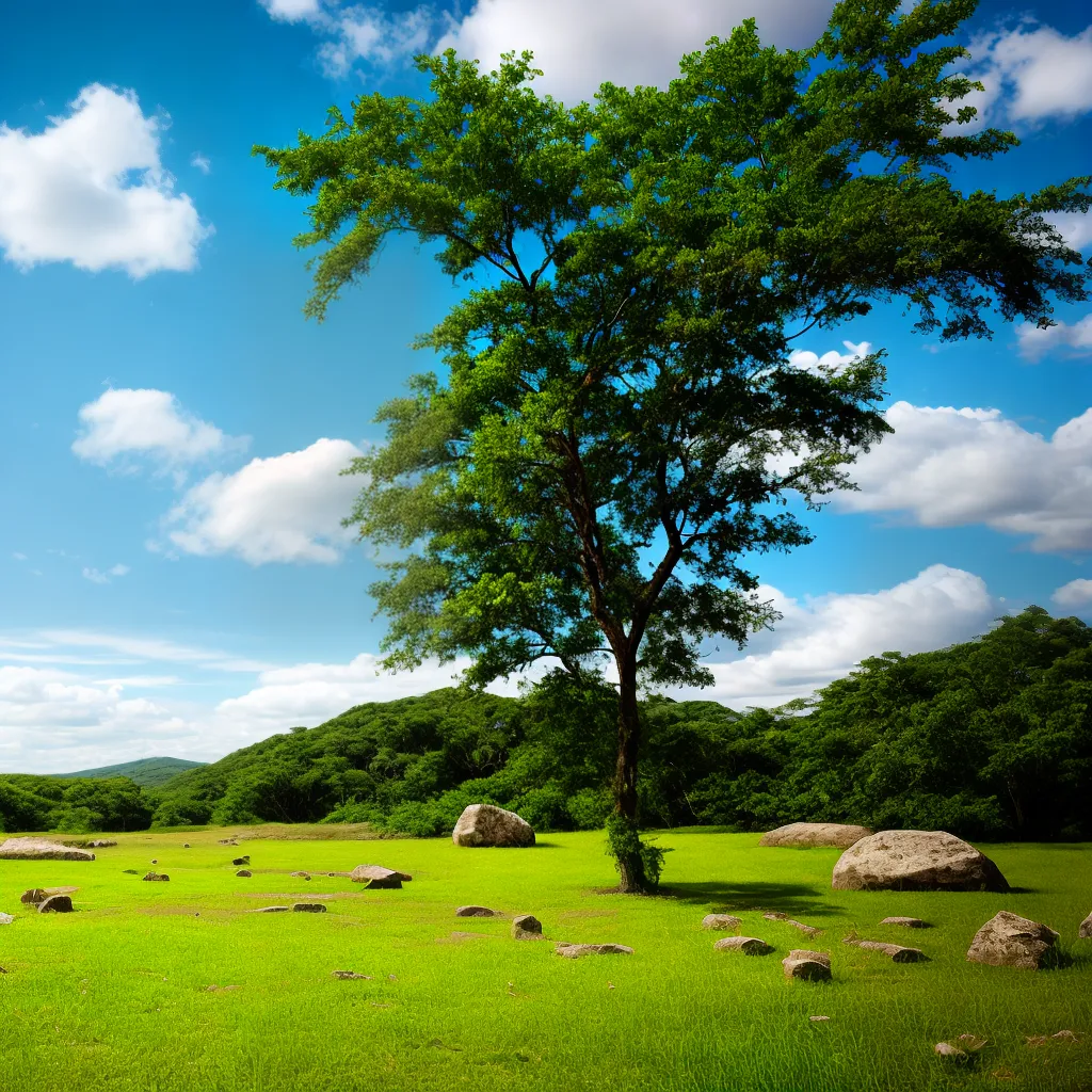paisagem prehistorica dinossauros fosseis