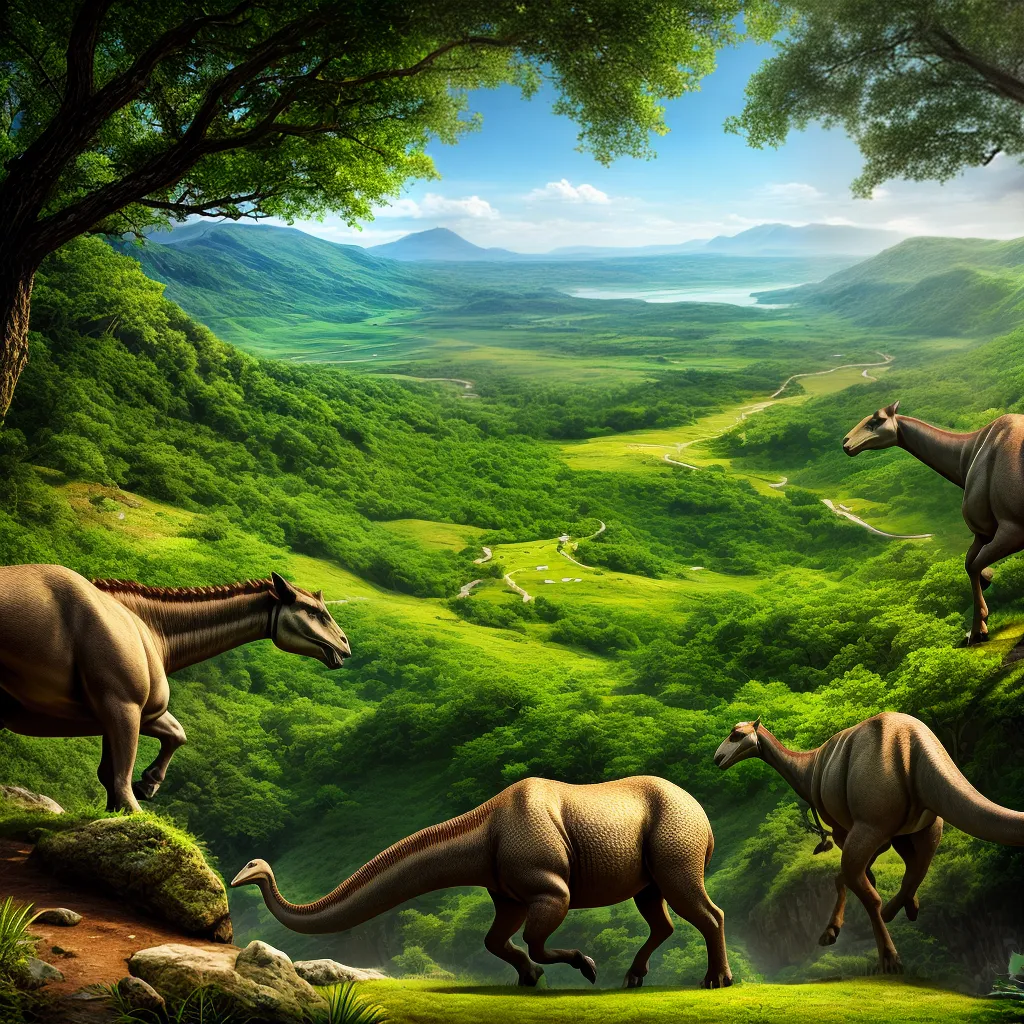 papel de parede dinossauros prehistorico 2