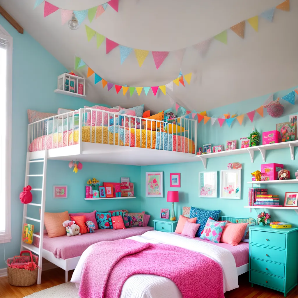 quarto infantil colorido decoracao diy
