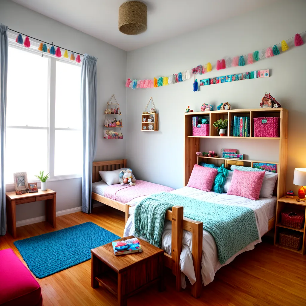 quarto infantil colorido decoracao diy 2