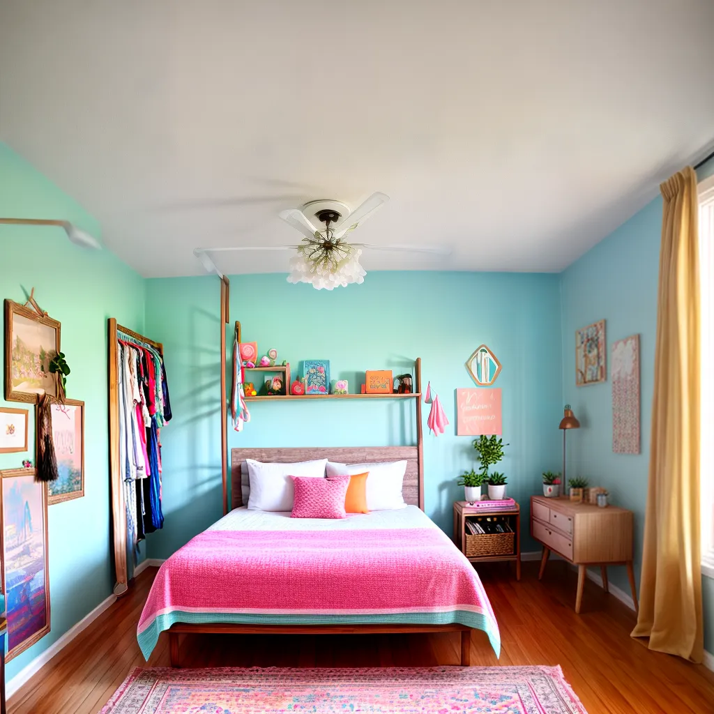 quarto infantil colorido decoracao artesanal