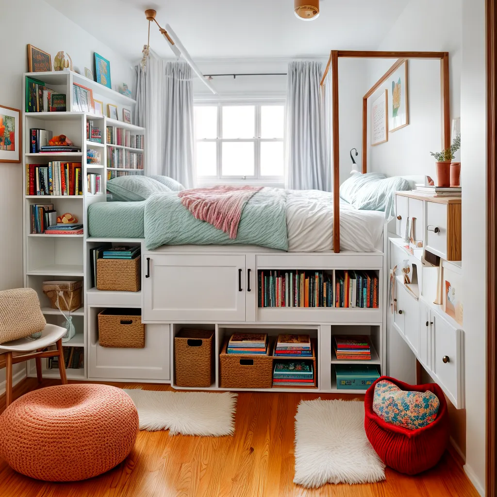 quarto infantil colorido decoracao diy 6