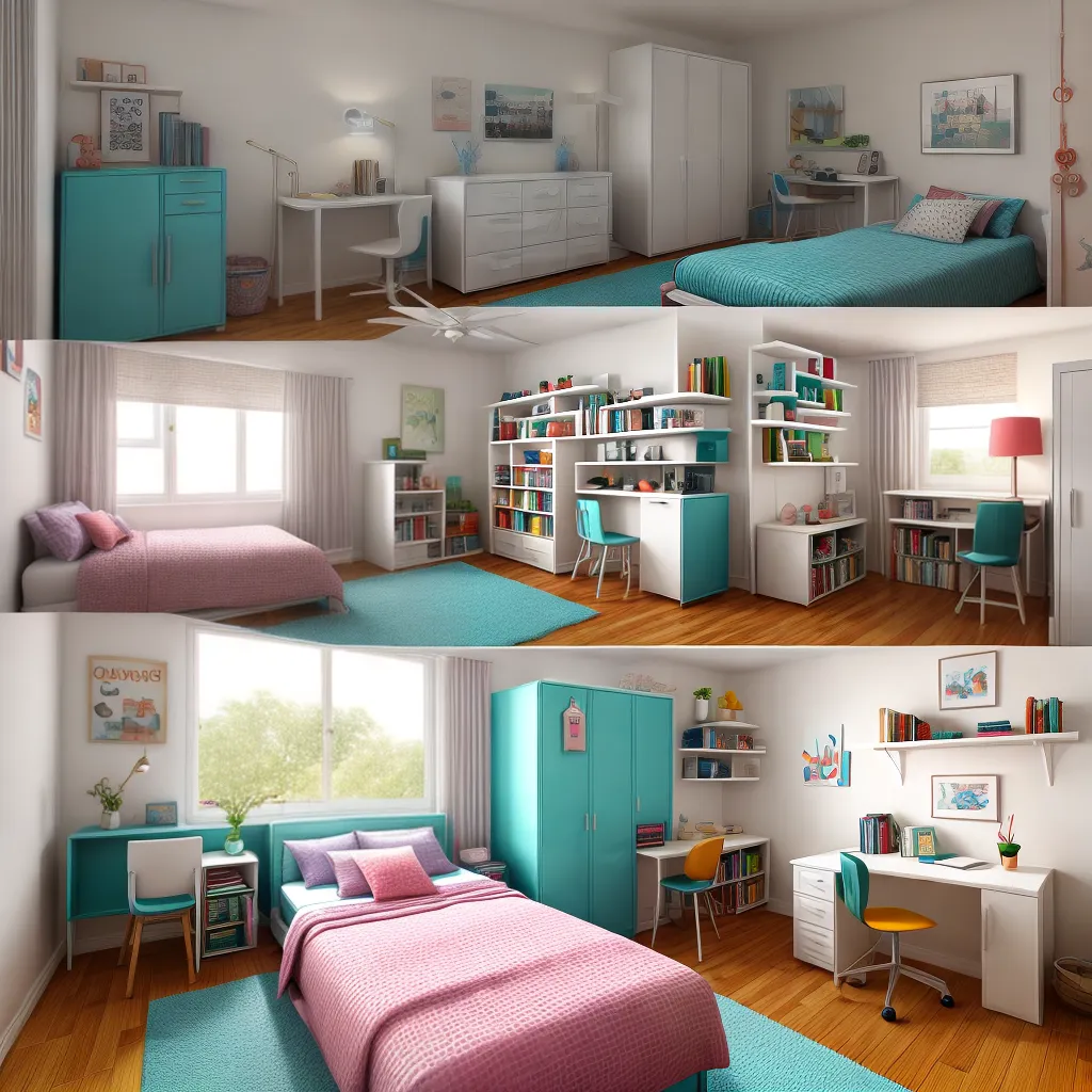 quarto infantil colorido alegre 5