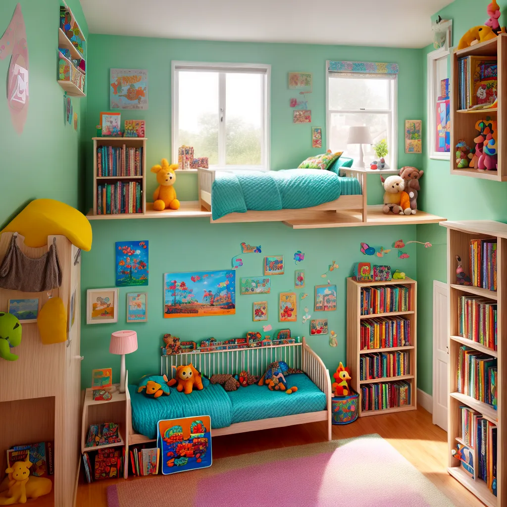 quarto infantil jungle colorido