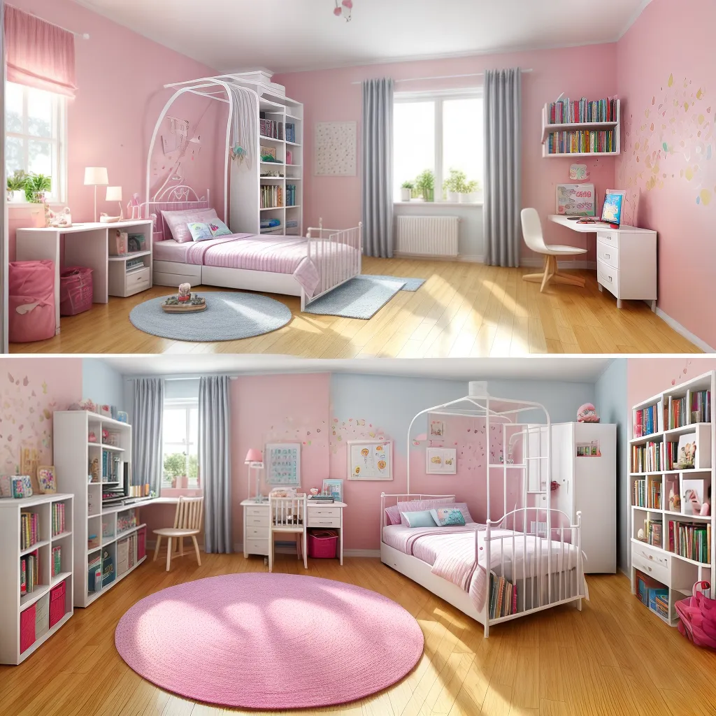 quarto infantil animais divertido