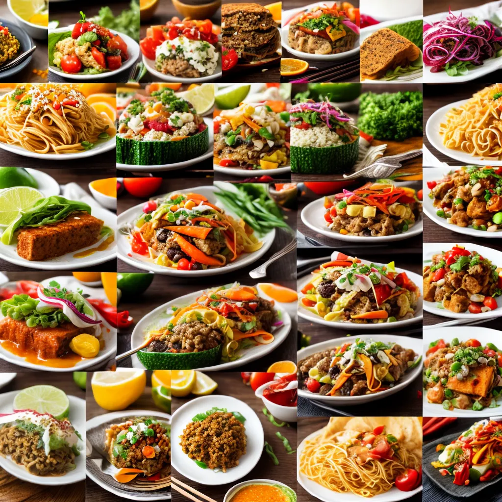 pratos mundiais sabores diversos