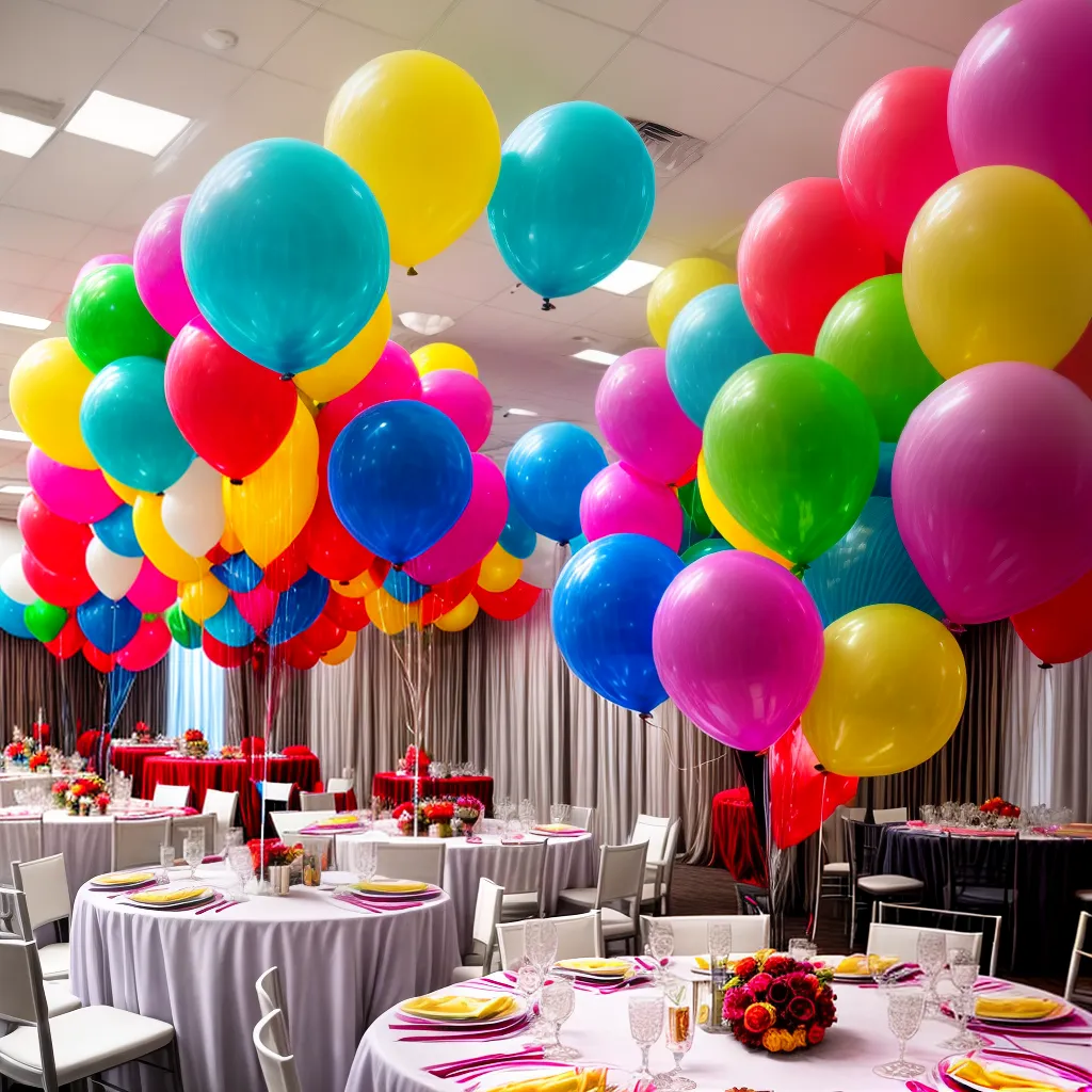 decoracao festiva cores arte evento