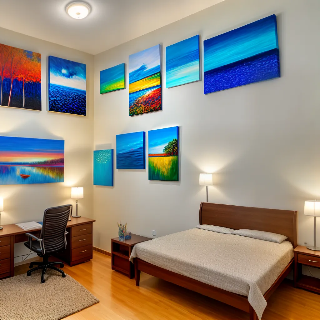 sala consulta decorada arte vibrante sala consulta decorada arte vibrante
