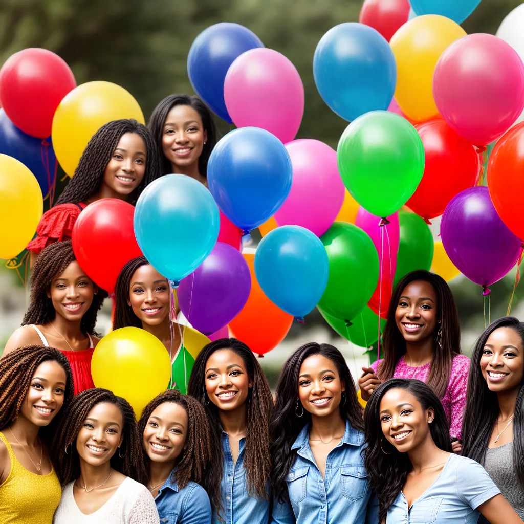 mulheres diversidade sorrisos baloes dia da mulher mulheres diversidade sorrisos baloes dia da mulher