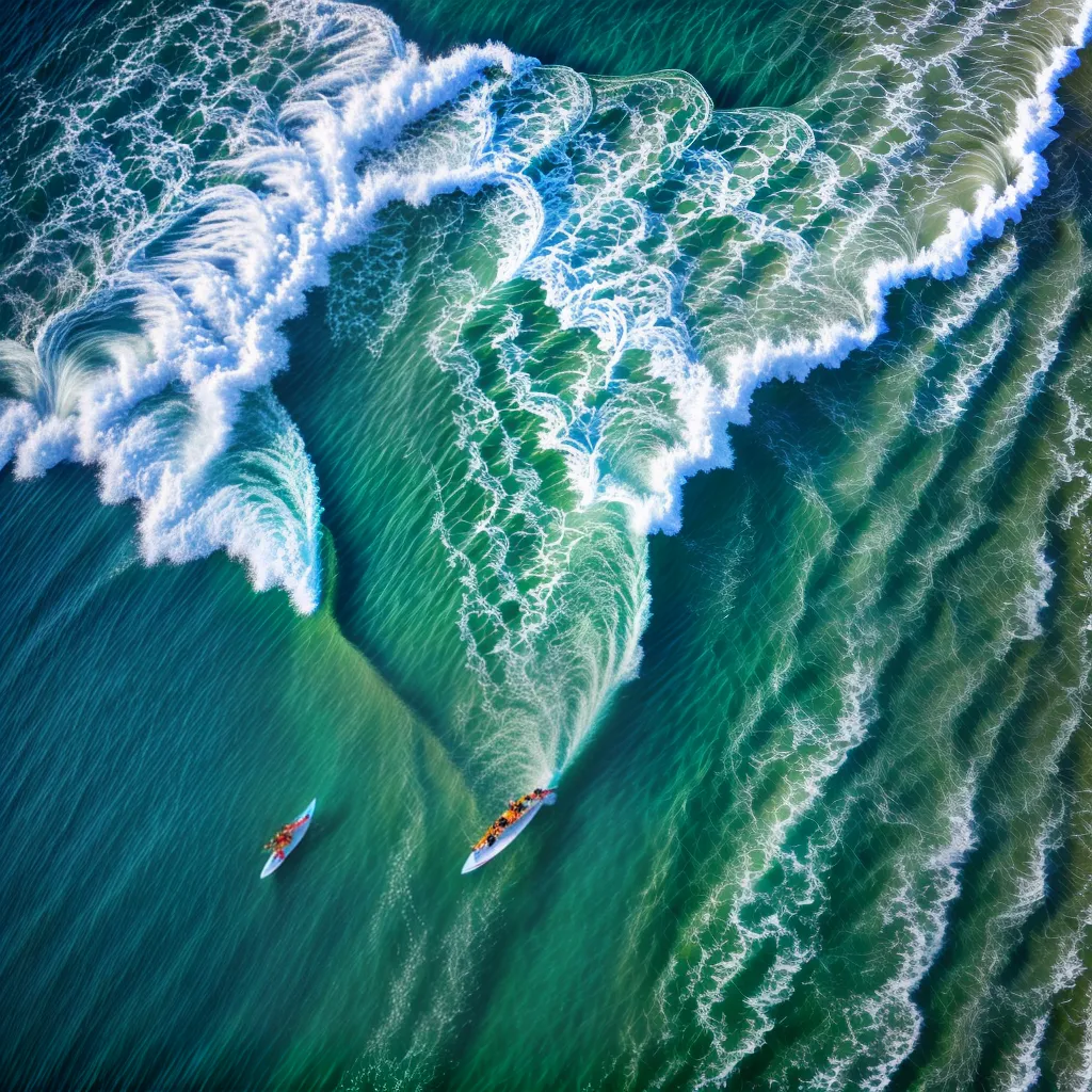papel de parede surf ondas turquesa