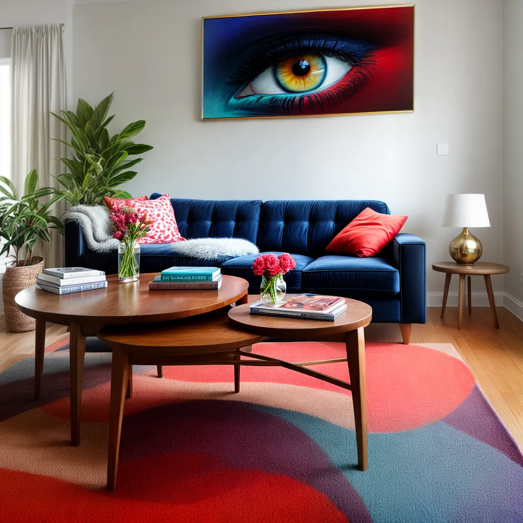 sala arte surrealista quadros sofa lampada sala arte surrealista quadros sofa lampada